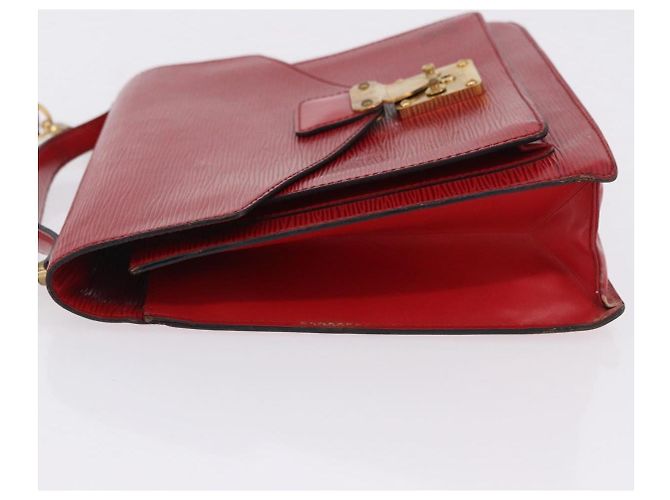 LOUIS VUITTON Epi Monceau 28 Hand Bag Red M40783 LV - vista 4