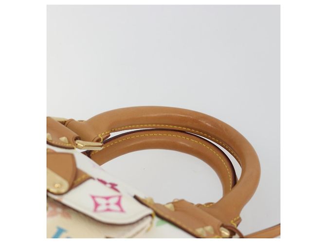 LOUIS VUITTON Monogram Multicolor Speedy 30 Hand Bag White M92643 LV - vista 14