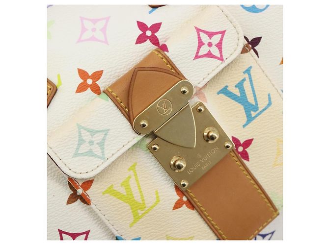 LOUIS VUITTON Monogram Multicolor Speedy 30 Hand Bag White M92643 LV - vista 20