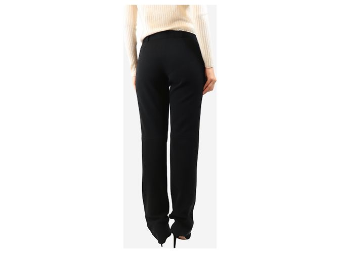 Ralph Lauren Satin-Panelhose in Schwarz - size UK 12 - Ansicht 3