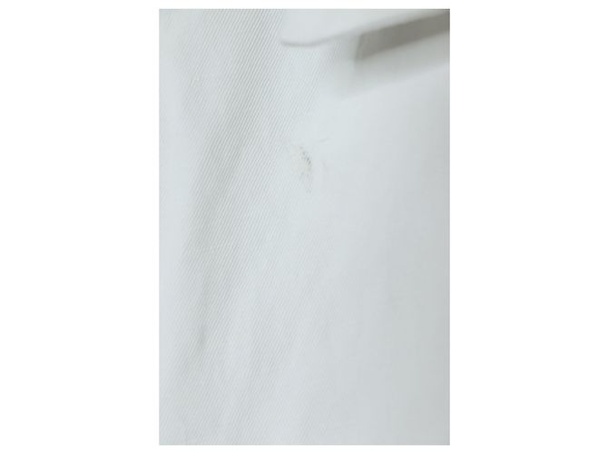 Autre Marque Ärmelloses Midi-Hemdkleid in Weiß - size UK 12 - Ansicht 5