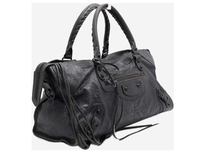 Balenciaga Borsa City Grigia Grigio - vista 3