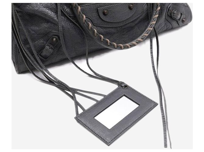 Balenciaga Borsa City Grigia Grigio - vista 9