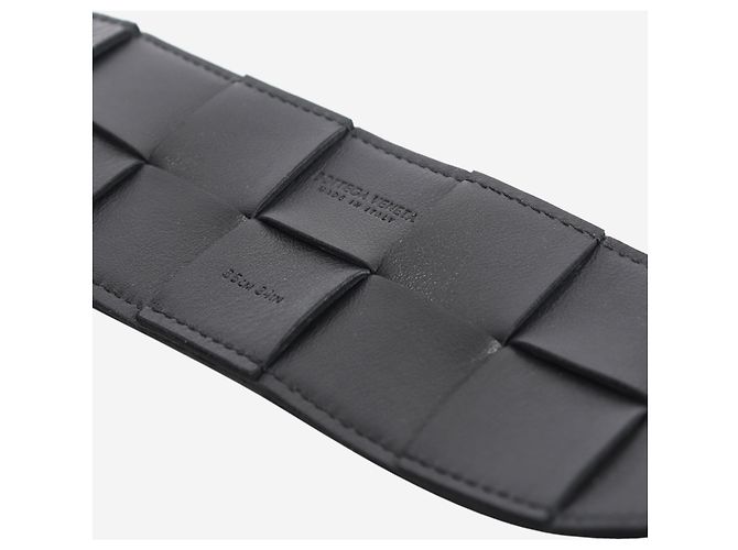 Bottega Veneta Gürtel aus Intrecciato-Leder in Schwarz - Ansicht 6