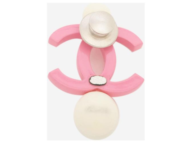 Chanel Broche de solapa Pink Coco Mark 04C Rosa - vista 2
