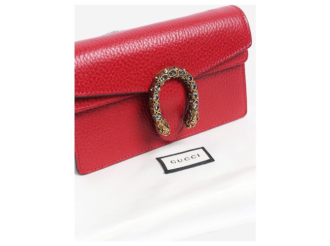 Gucci Mini borsa a tracolla Dionysus rossa Rosso - vista 10