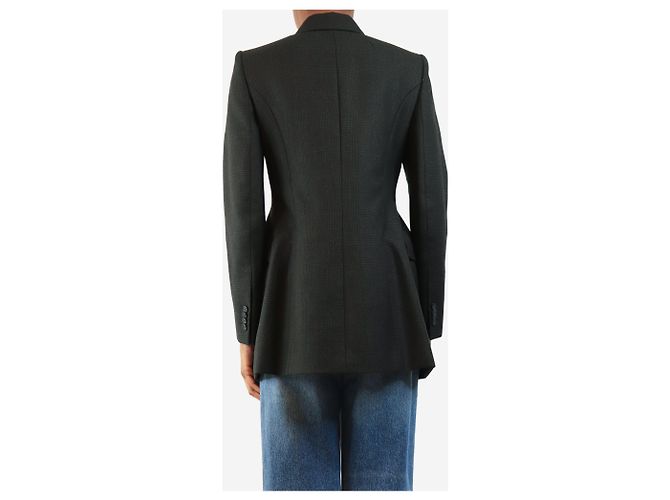 Balenciaga Blazer cruzado gris - talla UK 8 - vista 3