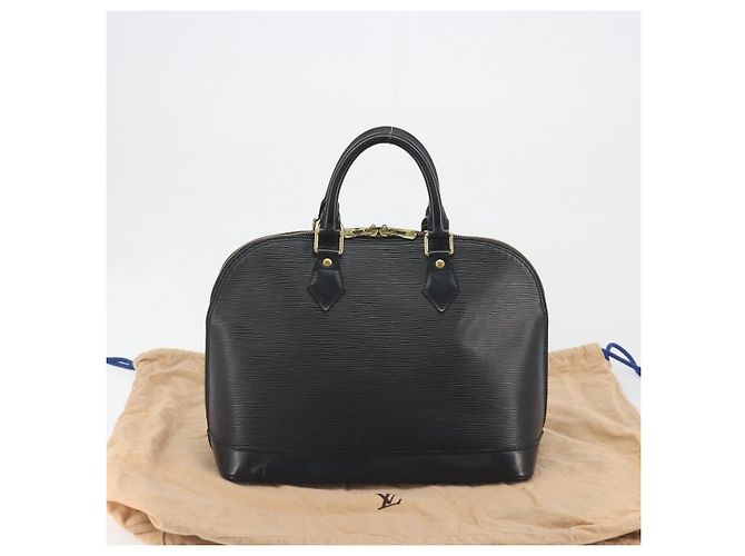 LOUIS VUITTON Epi Alma Hand Bag Noir M52142 LV - vista 12