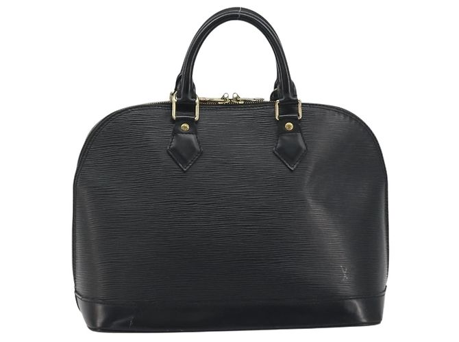 LOUIS VUITTON Epi Alma Hand Bag Noir M52142 LV - vista 13