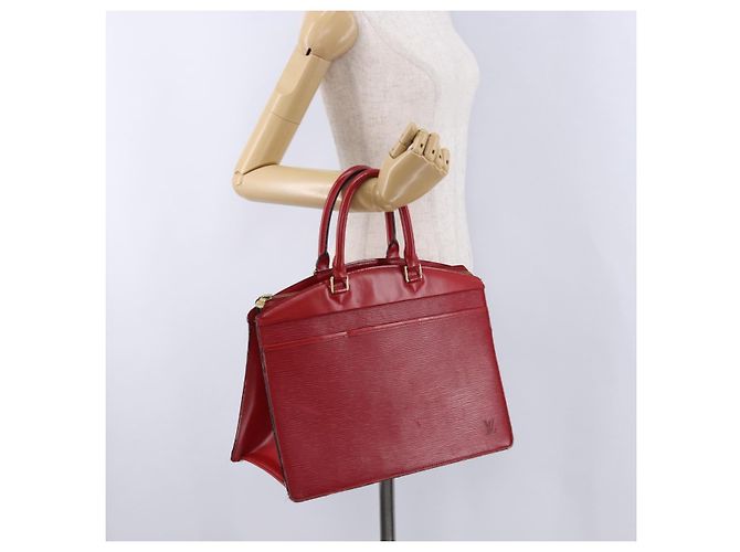 LOUIS VUITTON Epi Riviera Hand Bag Red M48187 LV - vista 22