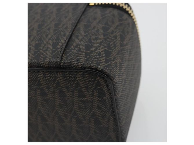 Autre Marque SAINT LAURENT Jewelry Case Accessory Case Canvas Brown Gold 344043 - vista 15