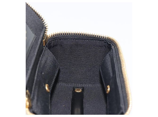 Autre Marque SAINT LAURENT Jewelry Case Accessory Case Canvas Brown Gold 344043 - vista 21