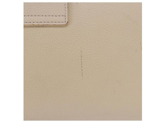 Autre Marque SAINT LAURENT Shoulder Bag Leather White Gold - vista 4