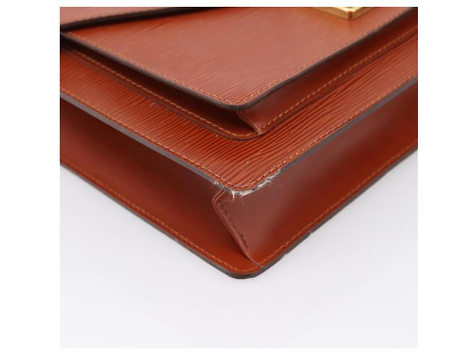 LOUIS VUITTON Epi Monceau 28 Hand Bag Brown M52123 LV - vista 16
