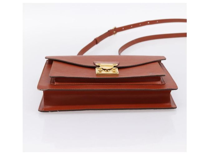 LOUIS VUITTON Epi Monceau 28 Hand Bag Brown M52123 LV - vista 5