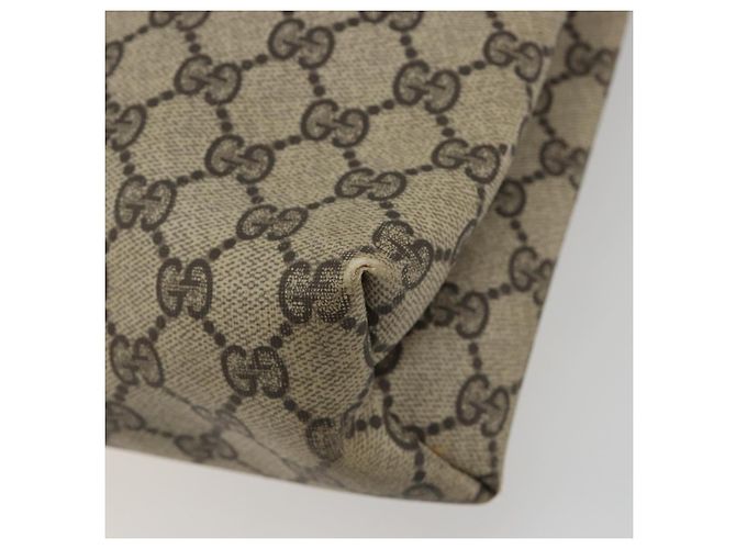 GUCCI GG Supreme Web Sherry Line Tote Bag PVC Beige 47 02 2140 - vista 15