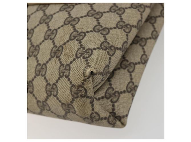 GUCCI GG Supreme Web Sherry Line Tote Bag PVC Beige 47 02 2140 - vista 9