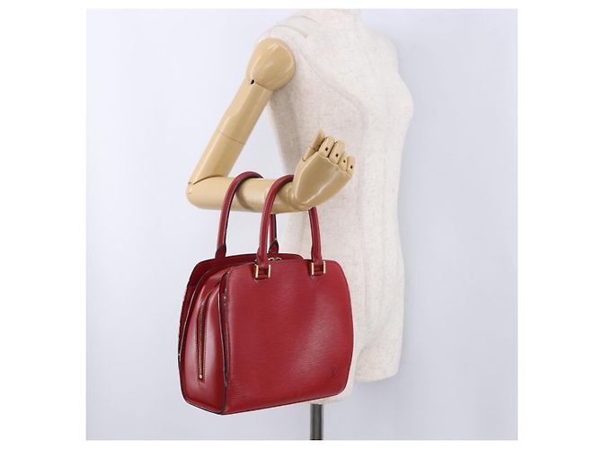 LOUIS VUITTON Epi Pont Neuf Hand Bag Red M52057 LV - vista 26