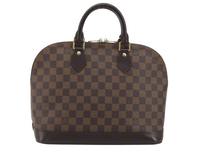 LOUIS VUITTON Damier Ebene Alma Hand Bag N51131 LV - vista 2
