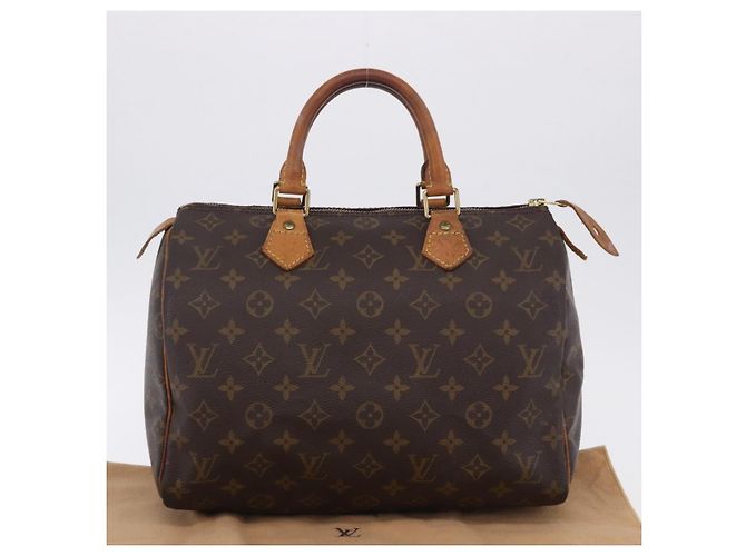 LOUIS VUITTON Monogram Speedy 30 Hand Bag M41526 LV - vista 12