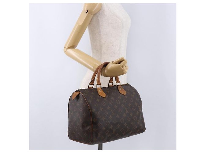 LOUIS VUITTON Monogram Speedy 30 Hand Bag M41526 LV - vista 23