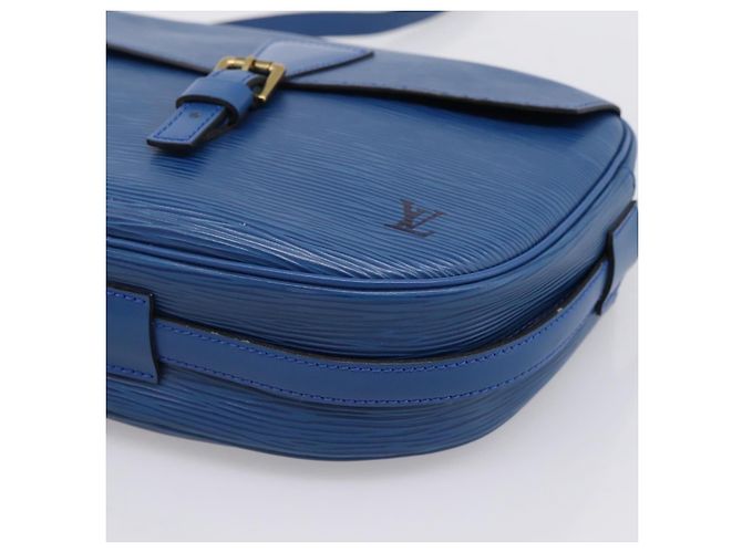 LOUIS VUITTON Epi Jeune Fille MM Shoulder Bag Toledo Blue M52155 LV - vista 15