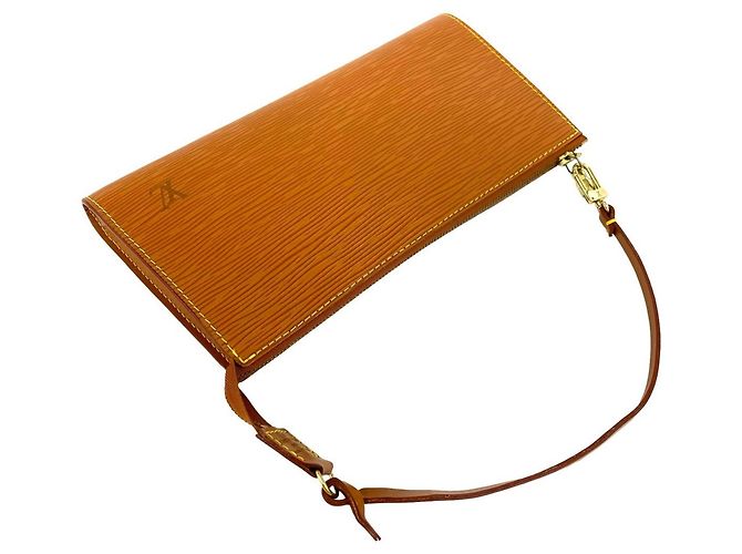 Louis Vuitton Vintage Handtasche aus Epi-Leder Braun - Ansicht 4