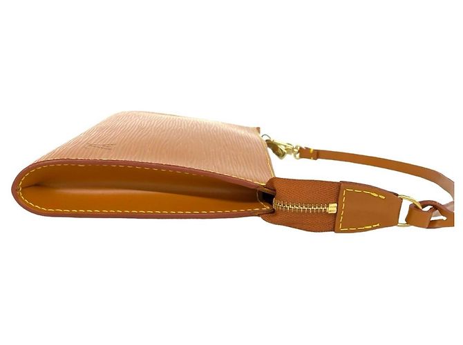 Louis Vuitton Vintage Handtasche aus Epi-Leder Braun - Ansicht 6