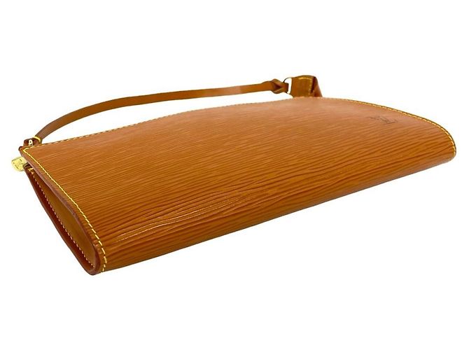 Louis Vuitton Vintage Handtasche aus Epi-Leder Braun - Ansicht 7