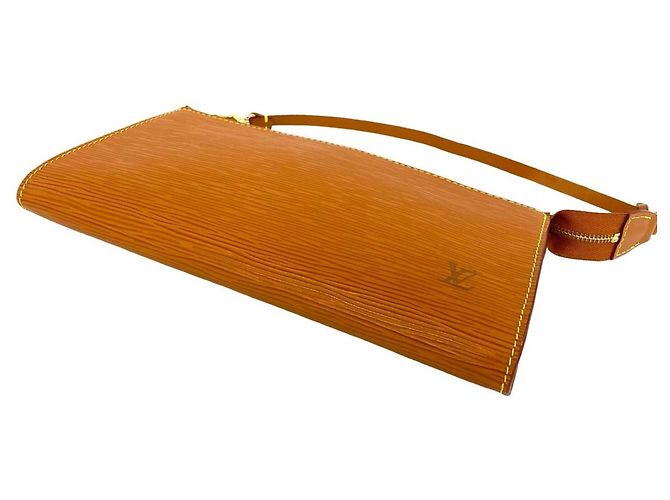 Louis Vuitton Vintage Handtasche aus Epi-Leder Braun - Ansicht 8