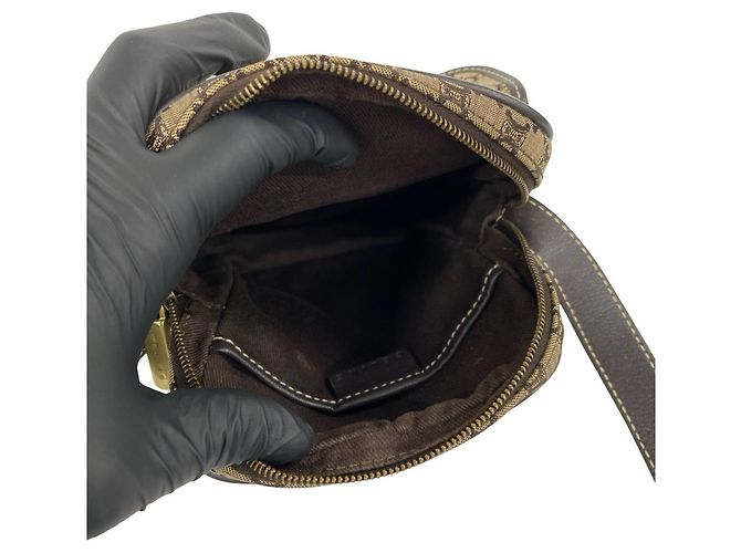 Céline Sac à épaule Celine Vintage Macadam Blazon Triomphe Marron - vue 9