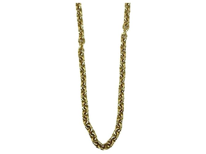 Hermès Collana a catena vintage Hermes in oro giallo 18K D'oro - vista 5