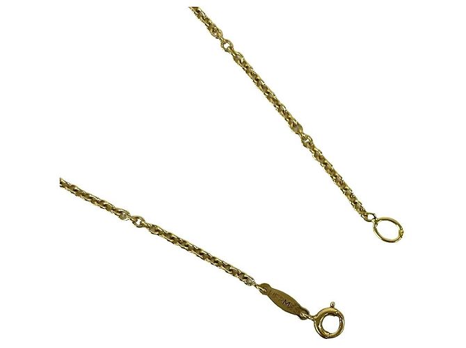 Hermès Collana a catena vintage Hermes in oro giallo 18K D'oro - vista 6