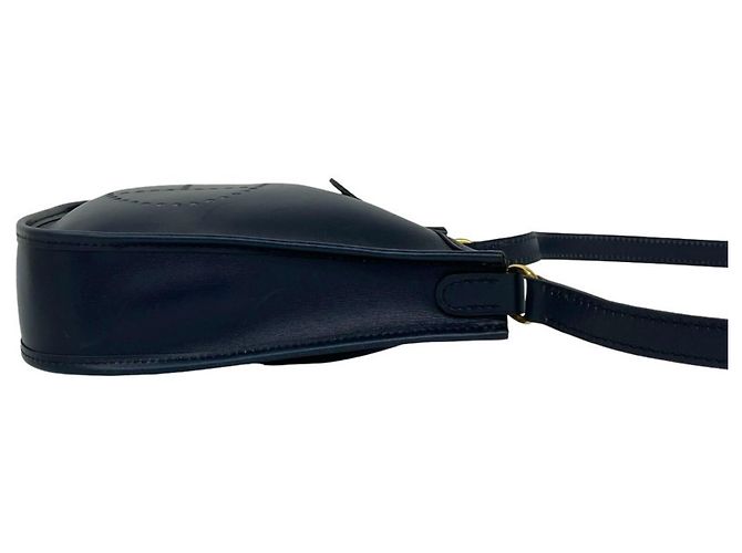 Hermès Borsa a tracolla Hermes Evelyne TPM in pelle Box Calf Blu navy - vista 6