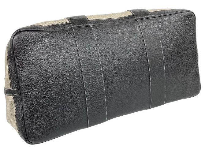 Hermès Borsa Hermes Garden Party GM Marrone Nero - vista 7