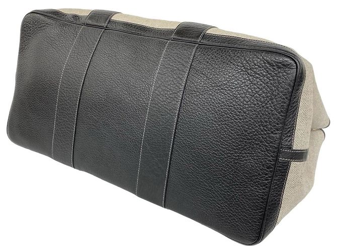 Hermès Borsa Hermes Garden Party GM Marrone Nero - vista 8