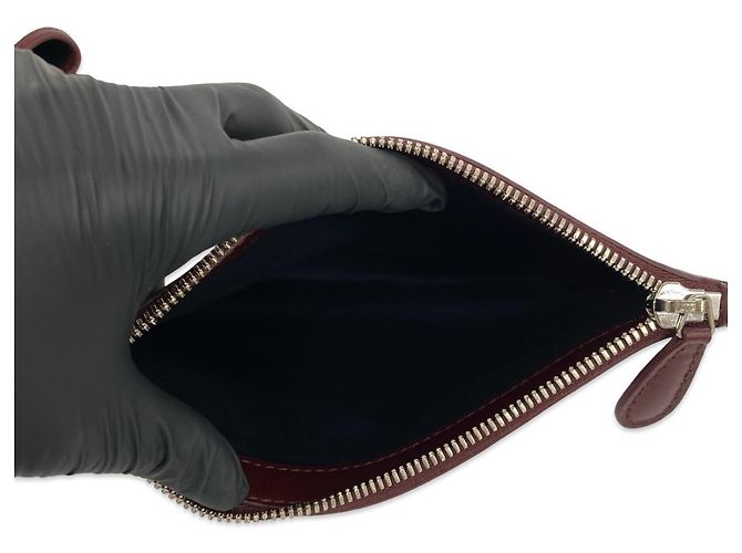Balenciaga Mini Tote Handtasche Rot Roh Bordeaux - Ansicht 10