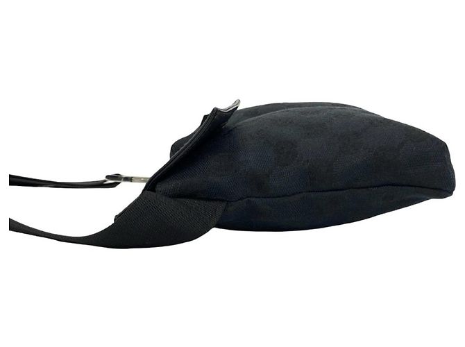 Bolso bandolera Gucci de lona GG Pattern Negro - vista 5