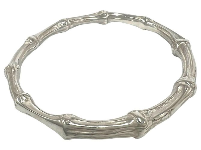 Autre Marque Bracciale rigido Tiffany Vintage Bamboo Argento - vista 5