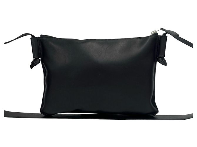 Hermès Borsa a tracolla Hermes Ultra Pla in pelle Evercolor Nero - vista 3
