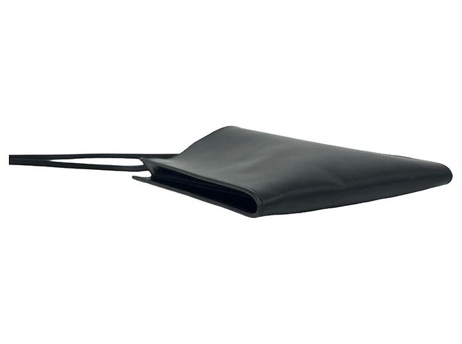 Hermès Bolsa de ombro mini Hermes Onimetou em couro Box Calf Preto - vista 7