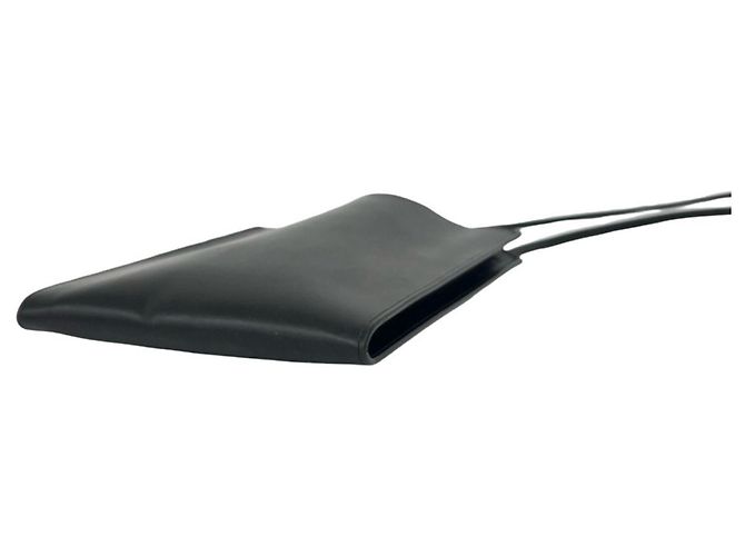 Hermès Bolsa de ombro mini Hermes Onimetou em couro Box Calf Preto - vista 8