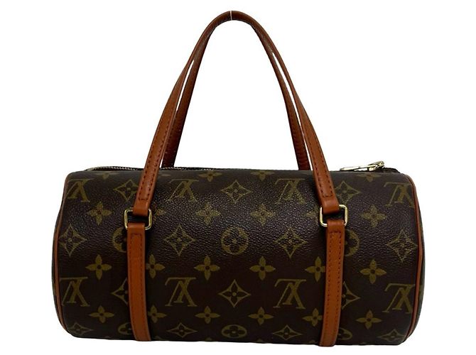 Louis Vuitton Vintage Papillon 26 Handtasche Braun - Ansicht 3