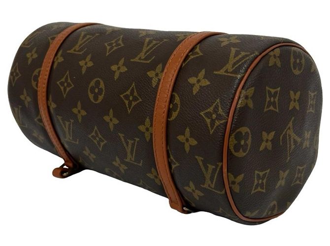 Louis Vuitton Vintage Papillon 26 Handtasche Braun - Ansicht 8