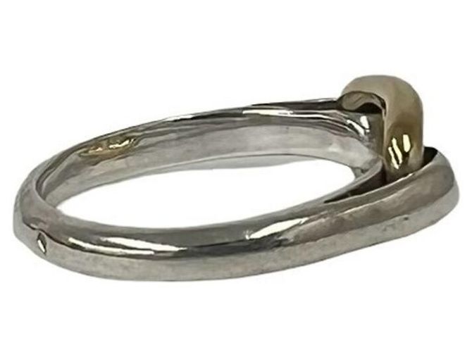 Ring Hermès Anello combinazione HERMES Vintage Chaine d'Ancre Argento D'oro - vista 5