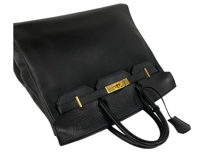 Hermès Hermes Haut à Courroies 32 Black Ardennes Leather Handtasche Schwarz - Ansicht 4