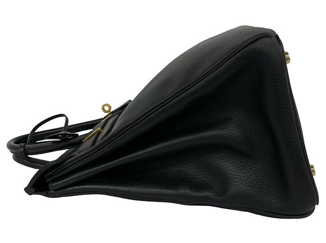 Hermès Hermes Haut à Courroies 32 Black Ardennes Leather Handtasche Schwarz - Ansicht 5