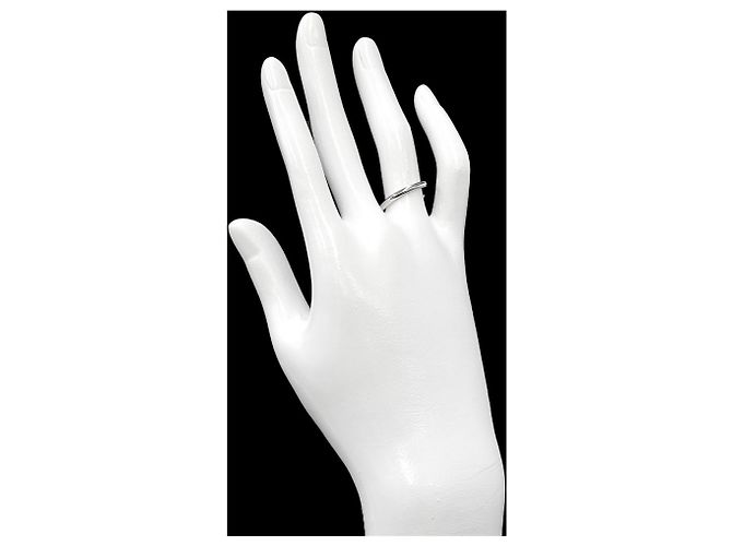 Anello Fascia Eternelles in Platino Chaumet - vista 7