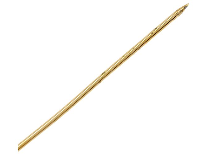Chanel Cambon vergoldete Brosche - Ansicht 8