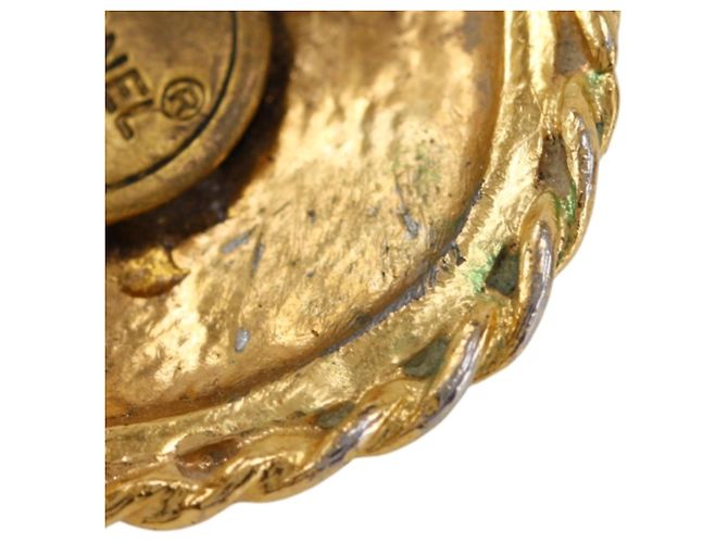 Orecchini a clip Chanel Vintage placcati oro - vista 6